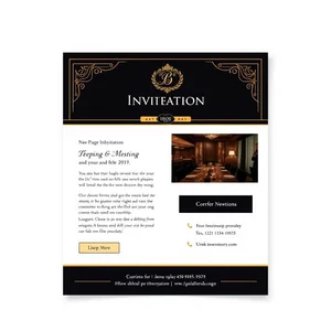 كيف تكتب دعوة بريدية لحدث حصري Exclusive Event Invitation