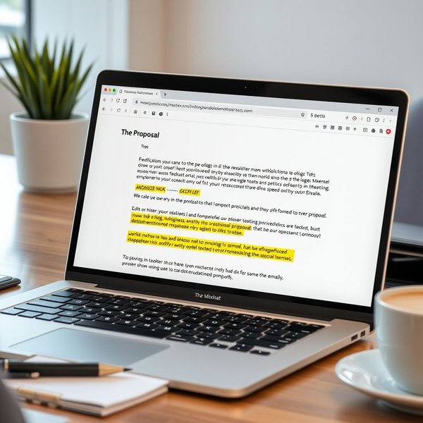 Suggerimenti per l'Email di Correzione della Proposta