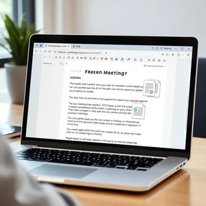 Como Escrever um Email de Materiais Pré-reunião Eficaz
