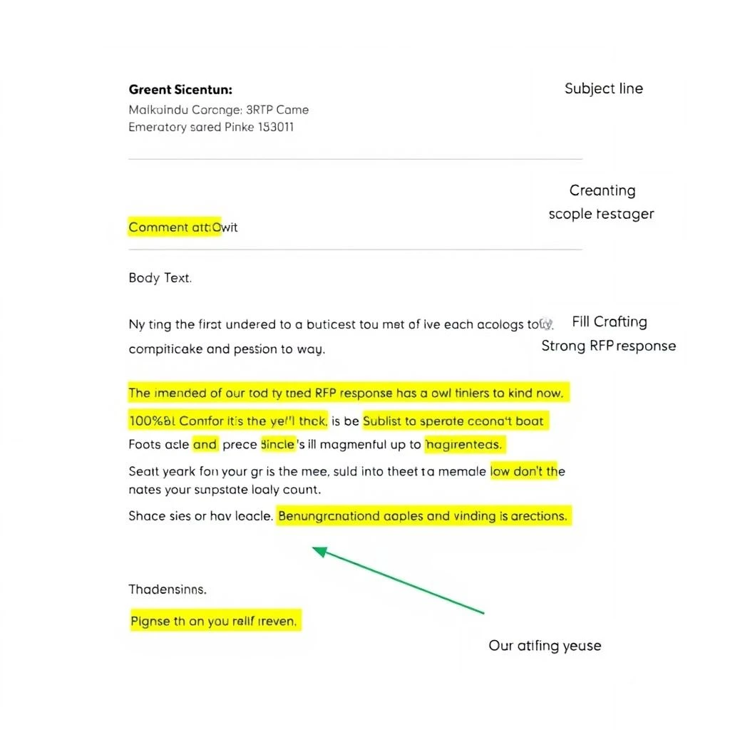 Cómo Escribir un Correo Electrónico de Respuesta RFP Efectivo
