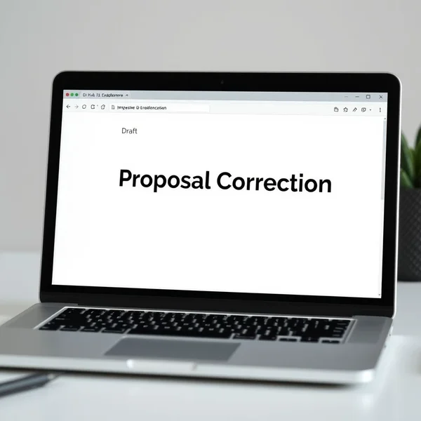 Proposal Correction Email Tips