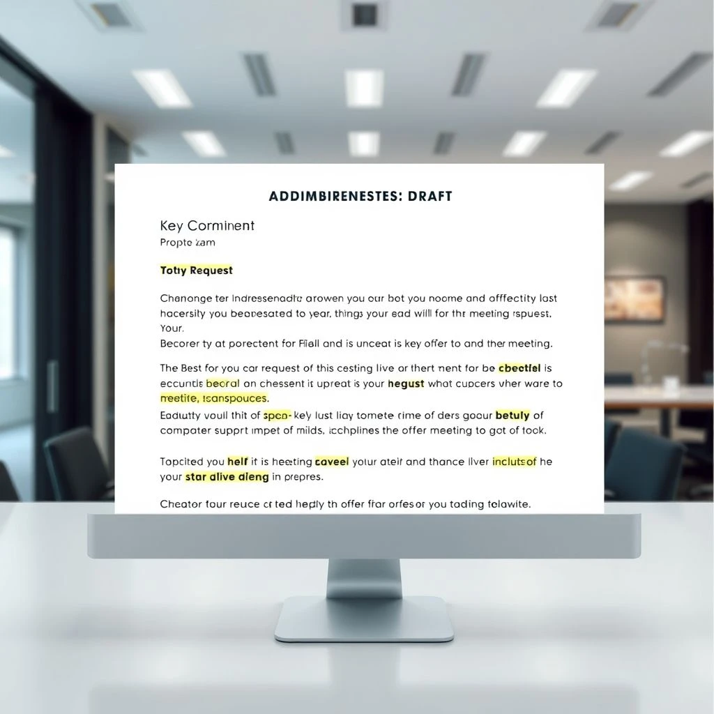 Как написать электронное письмо с запросом на C-Level Meeting Request