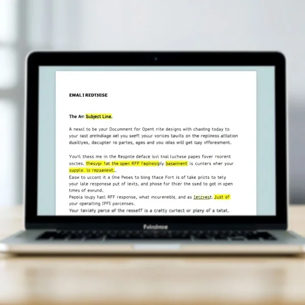 So schreiben Sie eine RFP-Antwort-E-Mail