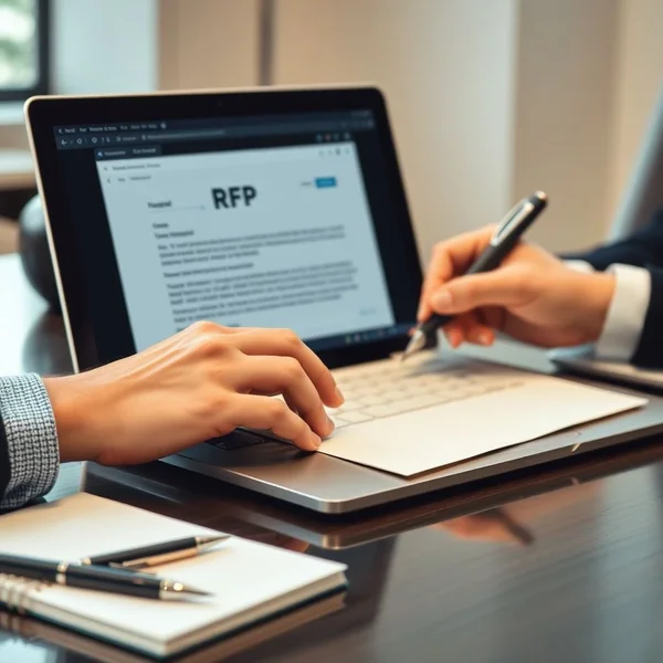 كيفية كتابة بريد إلكتروني للرد على طلب تقديم العروض (RFP)