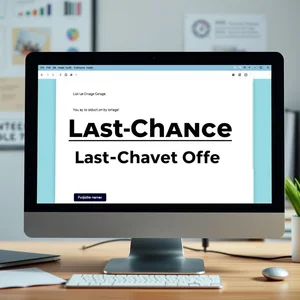 วิธีการเขียนอีเมลข้อเสนอสุดท้าย Last-Chance Offer