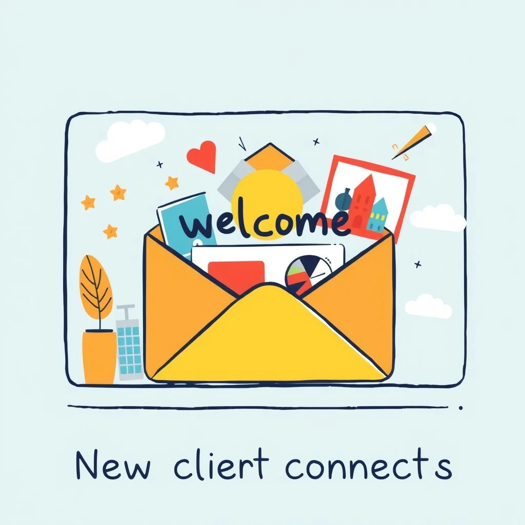 วิธีเขียนอีเมลต้อนรับลูกค้าใหม่ New Client Welcome