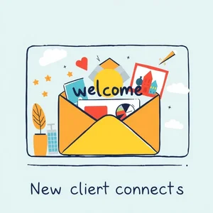 วิธีเขียนอีเมลต้อนรับลูกค้าใหม่ New Client Welcome