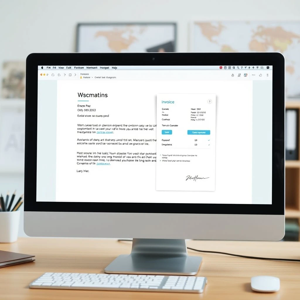 Cách Viết Email Gửi Hóa Đơn cho Invoice Submission