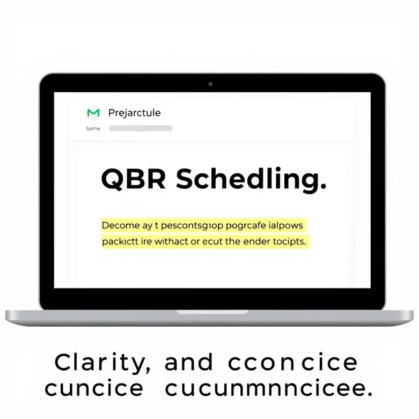 Cara Menulis Email Penjadwalan QBR