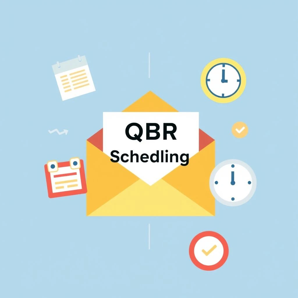 Como Escrever um Email de Agendamento de QBR Scheduling Eficaz