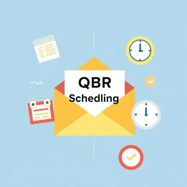 Como Escrever um Email de Agendamento de QBR