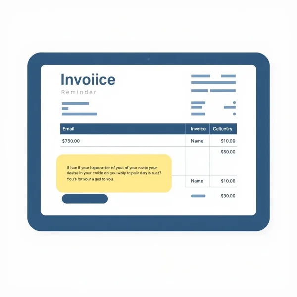 Image: Polite Invoice Reminder