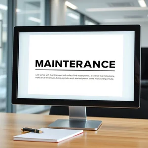 Как написать уведомление о техническом обслуживании Service Maintenance Notification