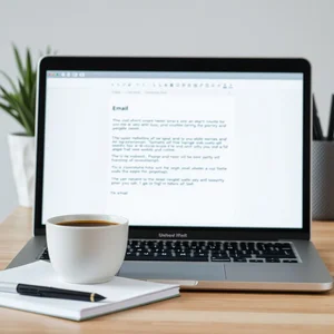 كيفية كتابة بريد إلكتروني لجدولة QBR بفعالية