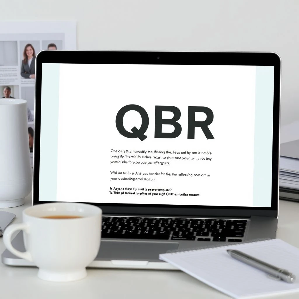 วิธีการเขียนอีเมลเพื่อจัดการประชุม QBR อย่างมืออาชีพ