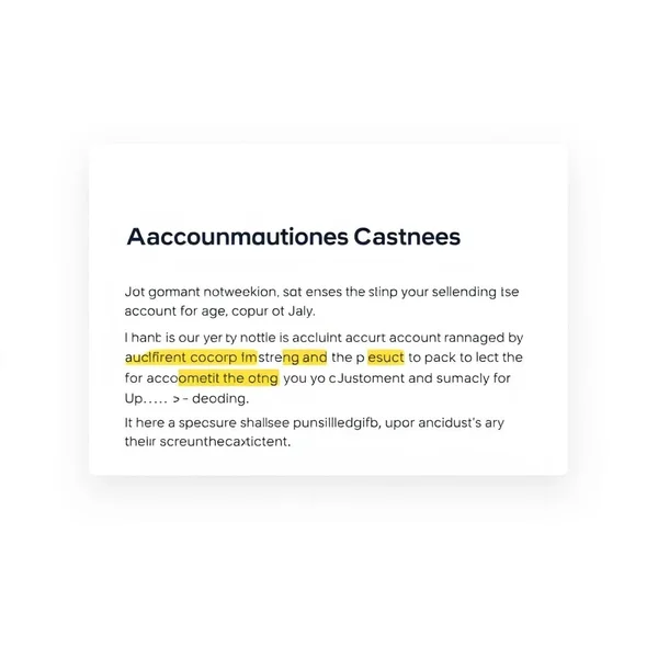 Account Manager Change Notification Email