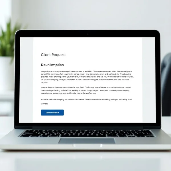 Email Konfirmasi Permintaan Perubahan Klien