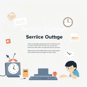 Cómo Escribir una Disculpa por Interrupción del Servicio Apology