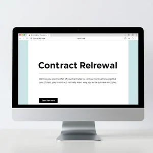 Effectieve Contract Renewal Reminder E-mail Schrijven