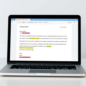 Cómo redactar un correo electrónico de Client Change Request Confirmation