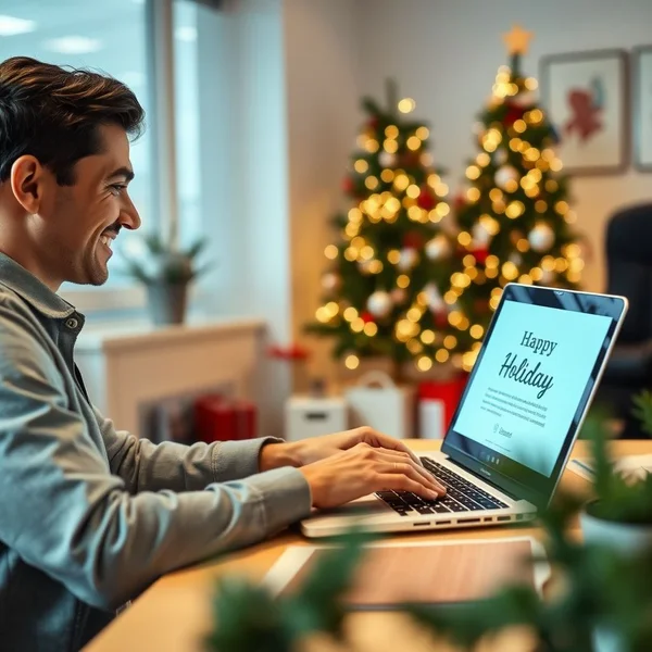 Vendor Holiday Greetings Email
