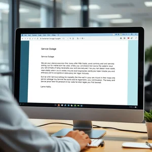 サービス停止の謝罪の書き方 - Service Outage Apology
