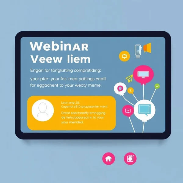 Client Webinar Invitation Email
