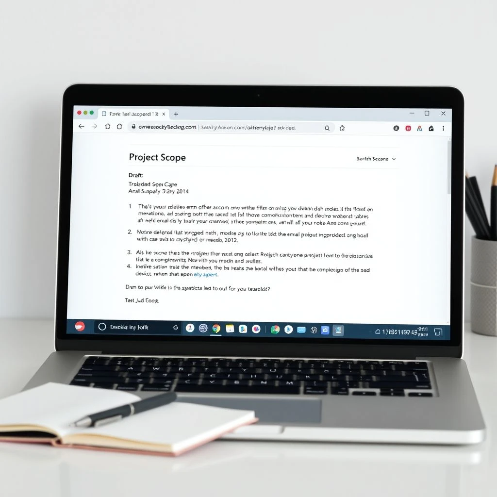 Como Escrever um Email de Resposta ao Escopo de Mudança Scope Creep Response