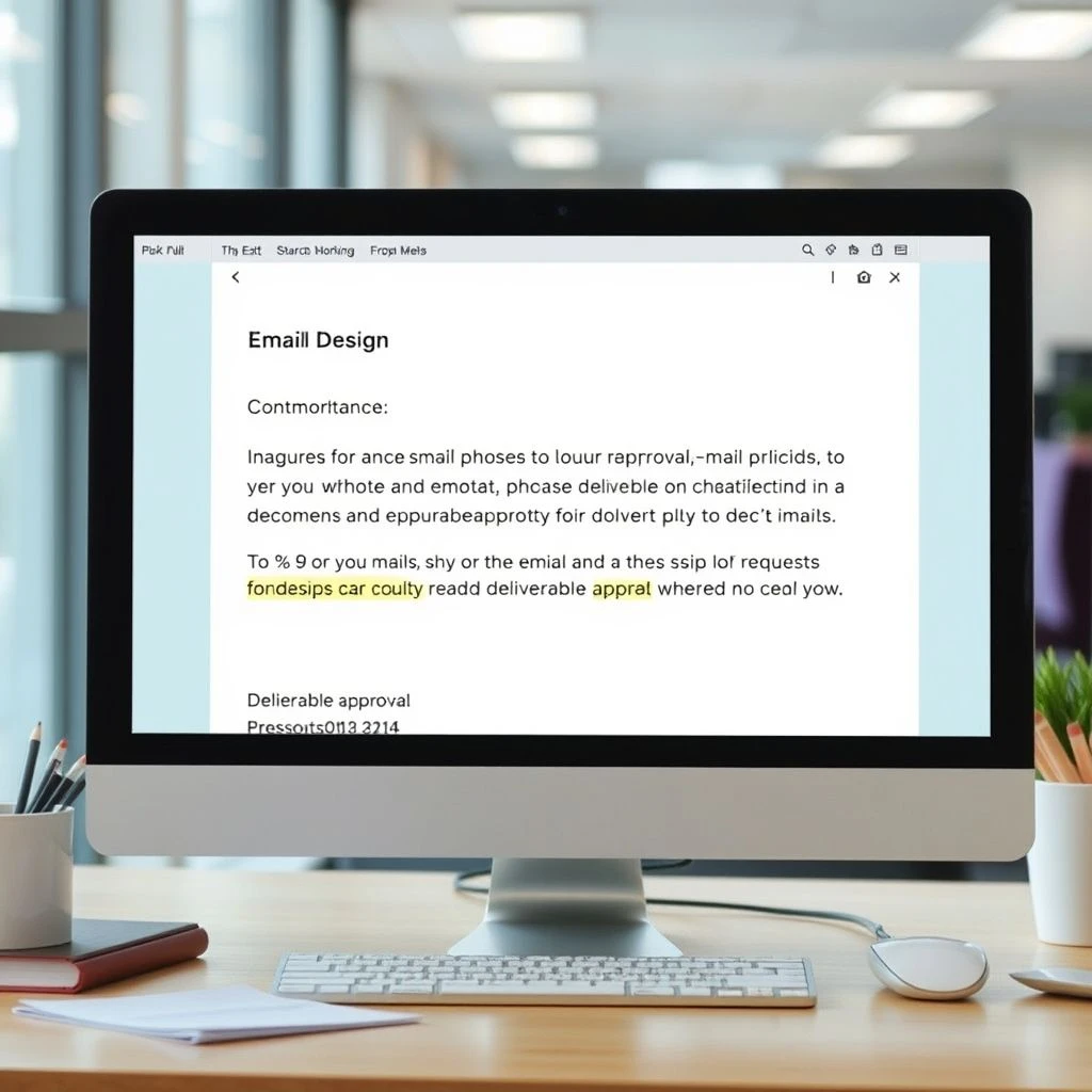 Cómo Escribir un Correo Electrónico de Solicitud de Aprobación de Entregables