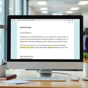 Cómo Escribir un Correo Electrónico de Solicitud de Aprobación de Entregables