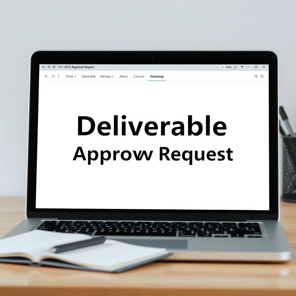 Schritt-für-Schritt Anleitung zur Deliverable Approval Request