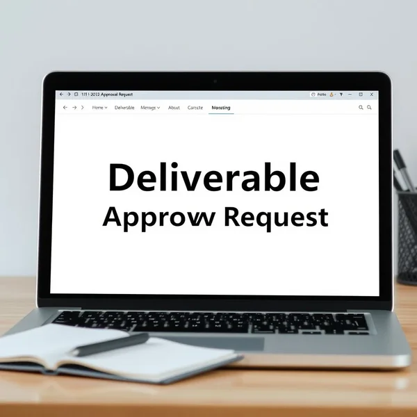 Deliverable Approval Request Email