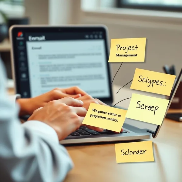 Wie man eine E-Mail zur Antwort auf Scope Creep schreibt