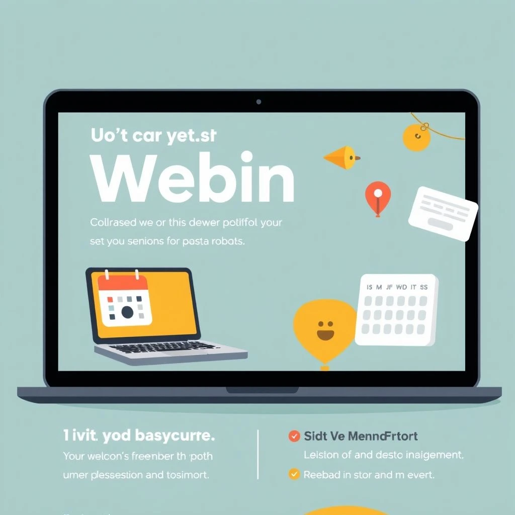 Client Webinar Invitation كيفية كتابة دعوة بريد إلكتروني لندوة عبر الانترنت للعميل