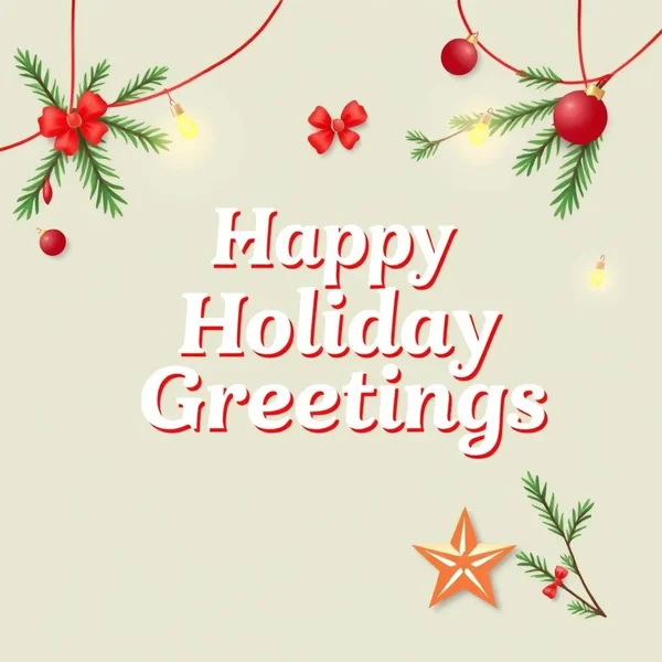 Client Holiday Greetings Email