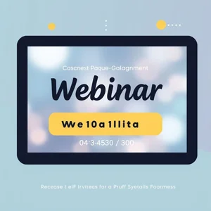 Client Webinar Invitation วิธีเขียนอีเมลเชิญเข้าร่วมเว็บบินาร์ที่มีประสิทธิภาพ