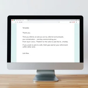 Thank You for Referral: Yazmanın Yolları Geliştirirken Profesyonel Olun