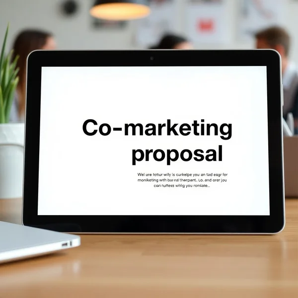 Co-Marketing-Vorschlags-E-Mail Beispiel