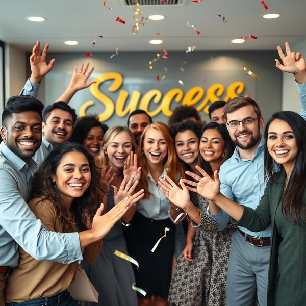 Como Escrever um E-mail de Celebração de Sucesso Compartilhado