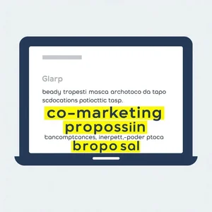 공동 마케팅 제안 이메일 작성법과 성공적인 접근법 Co-marketing Proposal