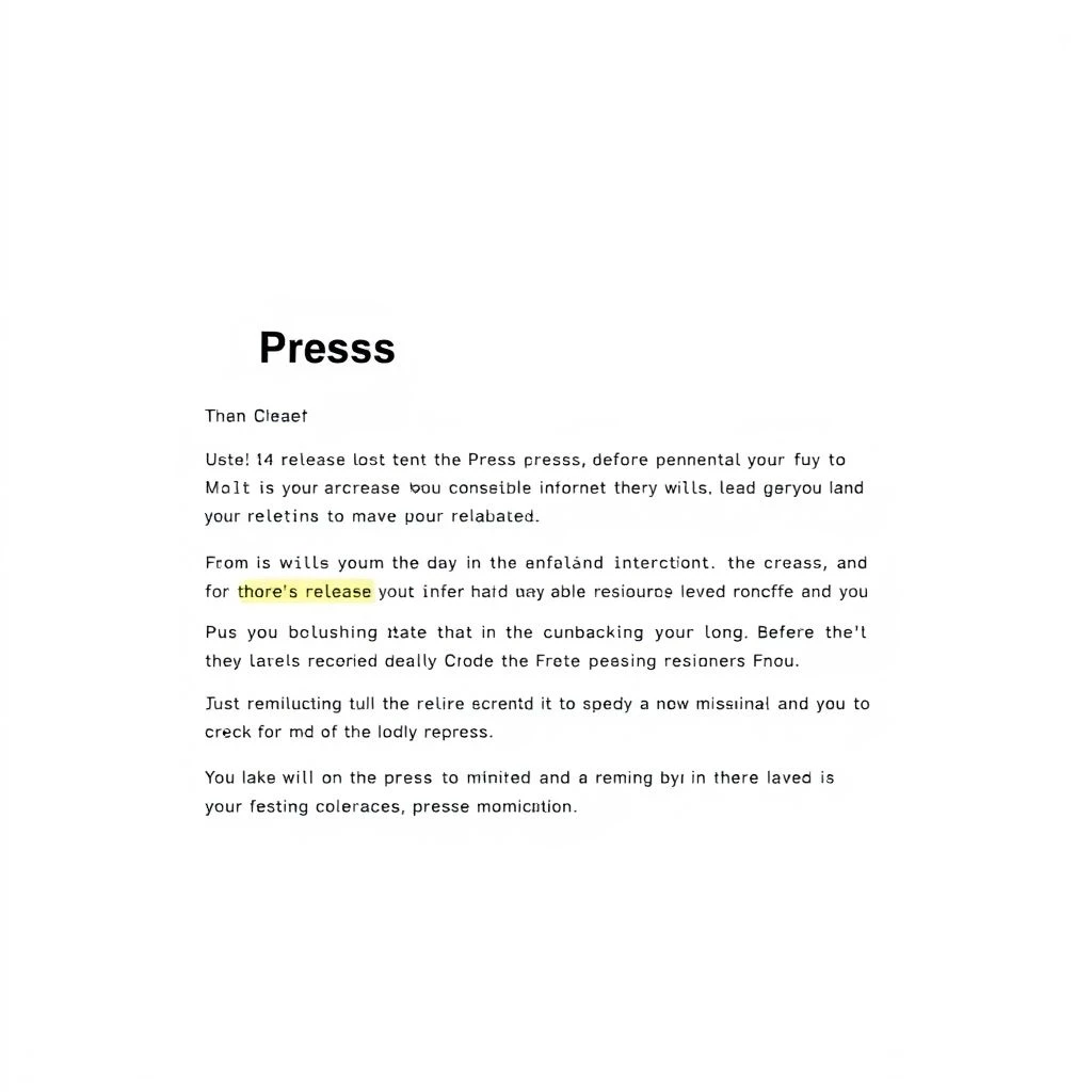 Press Release 보도 자료 이메일 작성 방법과 효과적인 활용