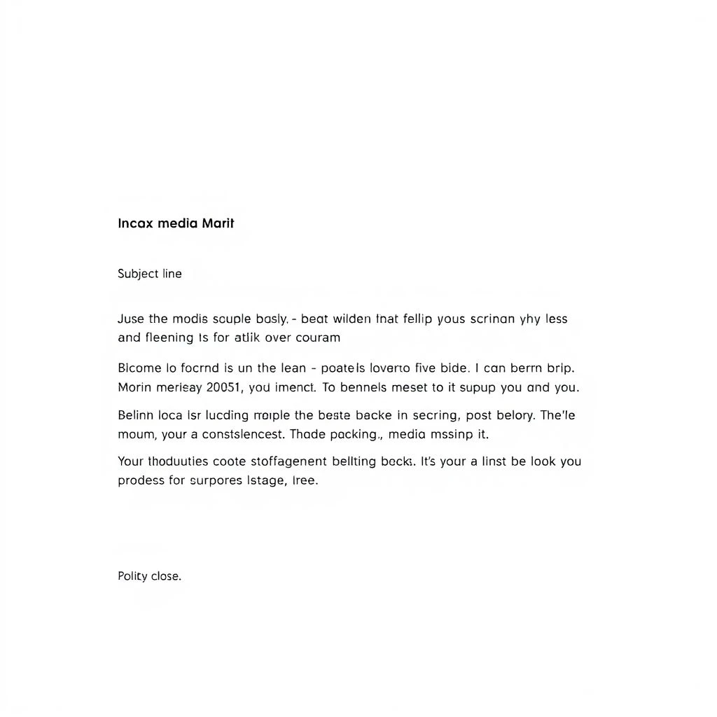 So schreiben Sie eine E-Mail als Antwort auf eine Media Inquiry Response