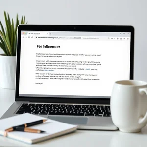 Wie man eine Influencer-Kooperationsanfrage-E-Mail schreibt Influencer Collaboration Request