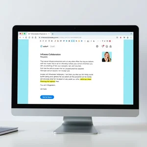 كيفية كتابة بريد إلكتروني لطلب تعاون مع مؤثر Influencer Collaboration Request