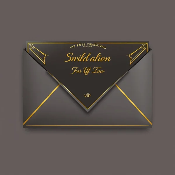 L'immagine del titolo deve includere l'Email di Invito all'Evento VIP
