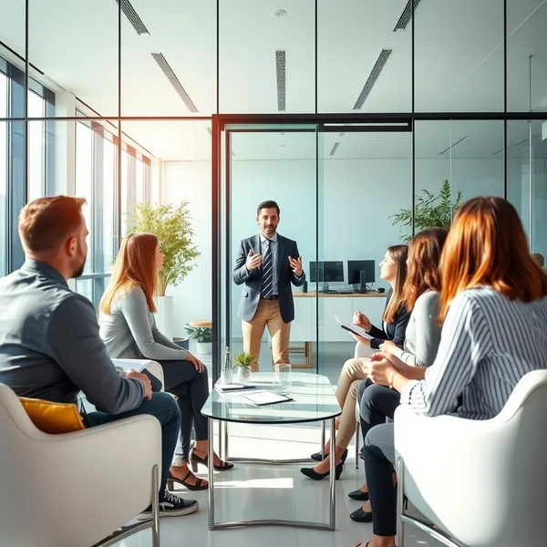 Uma pessoa escrevendo um Relatório Empresarial em uma mesa