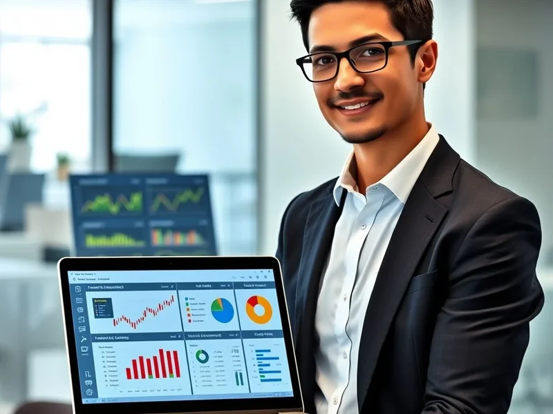 An effective Sales Report on a computer screen