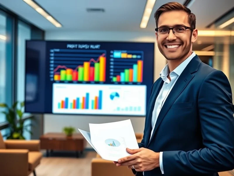 専門的なProfit Reportの例