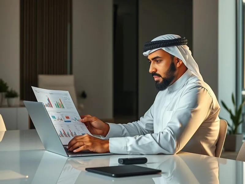 شخص يكتب تقرير أعمال على مكتب