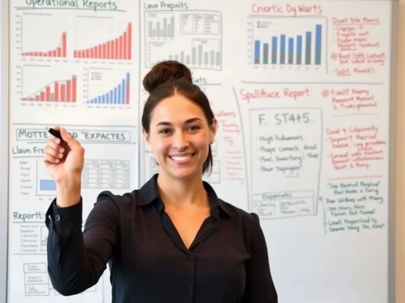 Un professionnel rédigant un Operational Report sur un ordinateur portable